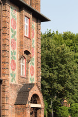 Katowice, Nikiszowiec, Traditional, old buildings of the mining district of Silesia © Rochu_2008
