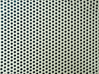 metal mesh in grid holes form