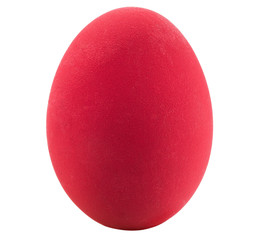 colorful egg on white background