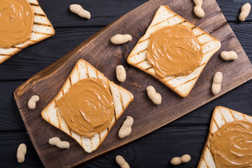 Peanut butter sandwiches