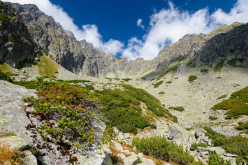 Mountain Peaks in the High Tatra, Orla Perc,