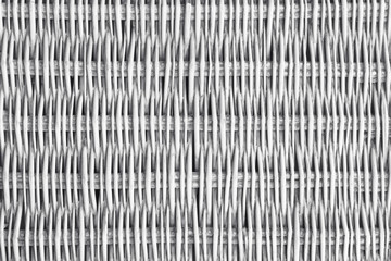 Painted white  wicker texture for background use.