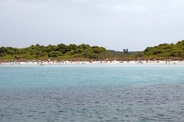 Son Laura beach, Menorca island, Balearic islands, Spain