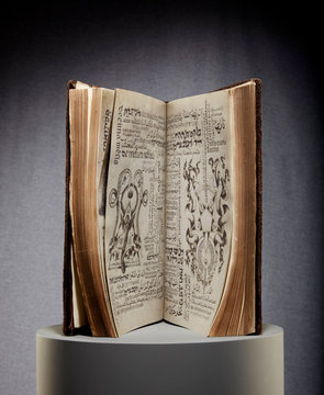 Ornate magic spellbook