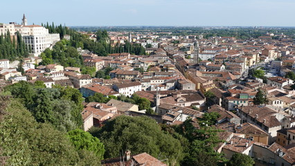 Fototapeta na wymiar Verona view from San Pietro