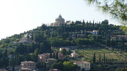 Fototapeta premium Verona Santuario della Madonna di Lourdes
