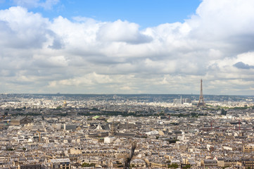 Panorama di Parigi, vista da Montmartre