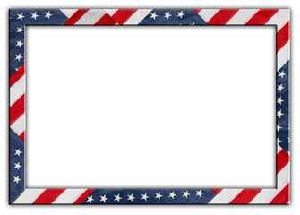 American flag frame