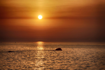 PUESTA DE SOL MAR