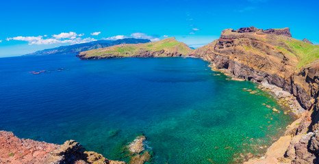 Fototapeta na wymiar Madeira island, Ponta de Sao Laurenco - Portugal