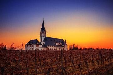 Heilig Kreuz Kirche in Worms-Horchheim