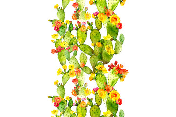watercolor cactus - 222213346