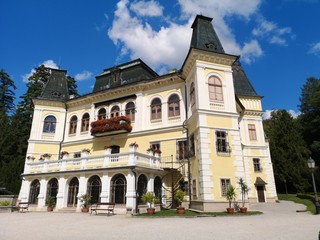 Fototapeta na wymiar castle Betliar, Slovakia, central Europe
