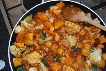 Vegetables in Pan