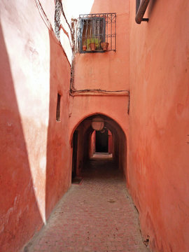 Ruelle de Marrakech, Maroc