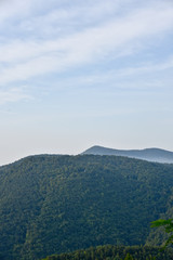 Fototapeta premium view of mountains