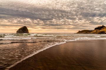 Cape Kiwanda, Oregon at sunrise