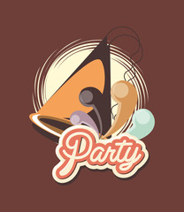 party hat decoration ornament retro vintage