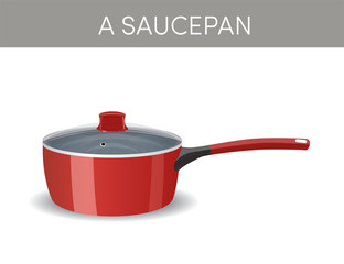 A saucepan vector