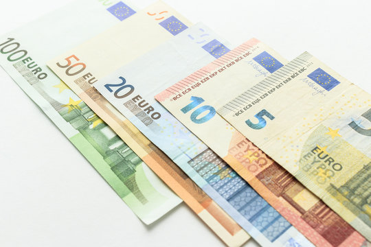 background of euro banknotes