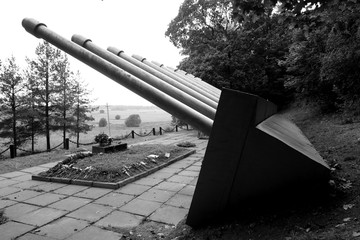Memorial to the sailors of the artillery battery A.