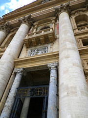 Papal Pulpit of St. Peter's Basilica - Vatican City, Italy