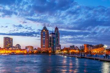 Obraz premium Qingdao city scenery