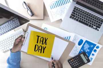 Time for Taxes Planning Money Financial Accounting Taxation Businessman Tax Economy Refund Money