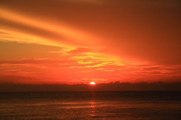 beautiful sunrise obeautiful sunrise on the sean the sea