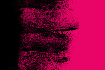 pink and black paint fashion background texture with grunge brush strokes - 222239908