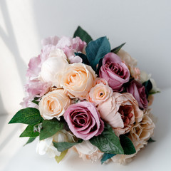 Decoration artificial flower arrangement modern bouquet wedding