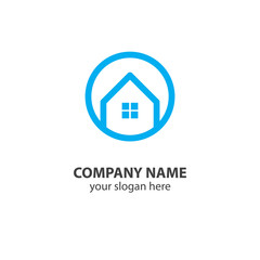 Fototapeta premium home logo design element, logo design template