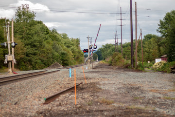 the rail road crossing
