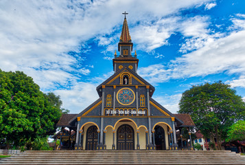 Cathedral of Kon Tum Vietnam