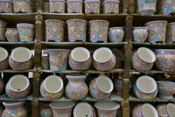 Painted Pottery in Dolores Hidalgo 