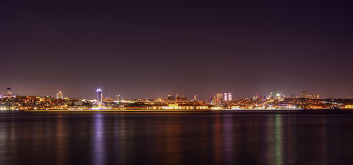 Fototapeta na wymiar Istanbul Bosphorus Sunset