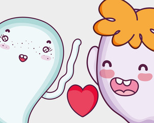 Cute ghosts halloween cartoons