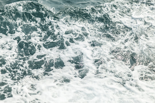 Background shot of aqua sea water surface © HolyLazyCrazy