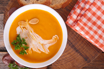 pumpkin creamy soup