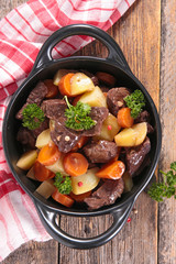 beef stew with vegetable