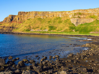 Beim Giant´s Causeway an der Causeway Coastal Route in Nordirland