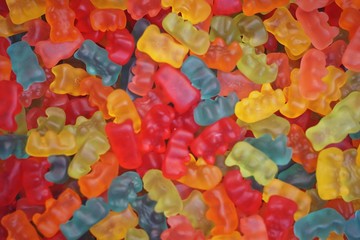 Gomitas de sabores en forma de oso (gomitas de ositos)