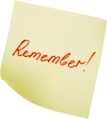 note with scribbles