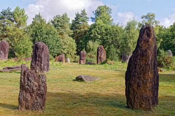 Menhirs of Monteneuf - Brittany, France