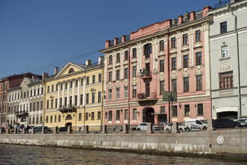 Fototapeta na wymiar Saint-Petersburg landmarks, Russia