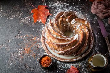 Homemade Bundt cake