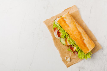 Chicken sandwich.