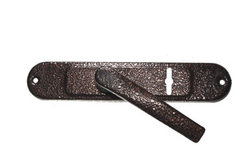 door key isolated on white background