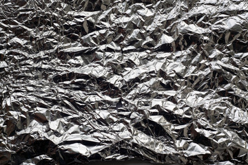 Metal foil texture.