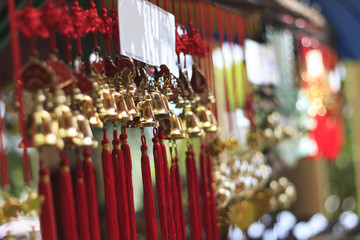 Golden bells lucky and beautiful.